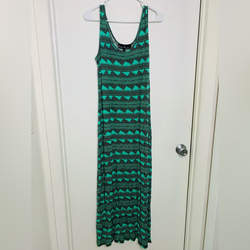 Emerald Black Maxi Tank Dress Size M